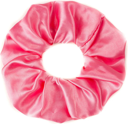 Large Luxurious Smooth Soft Silky Satin Plain Scrunchie