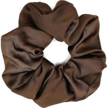 Large luxurious satin hair tie