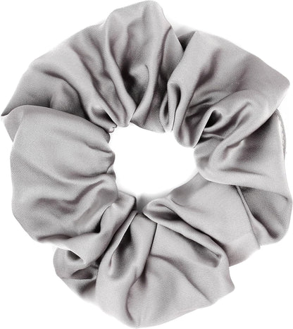 Large luxurious satin hair tie