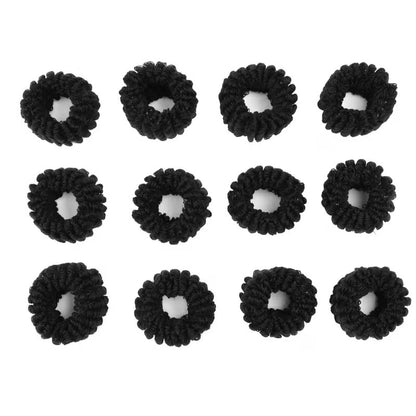 Large Thick Terry Hair Bobbles – Soft Towelling Ponytail Scrunchies & Stretchy Hair Ties for Women & Girls