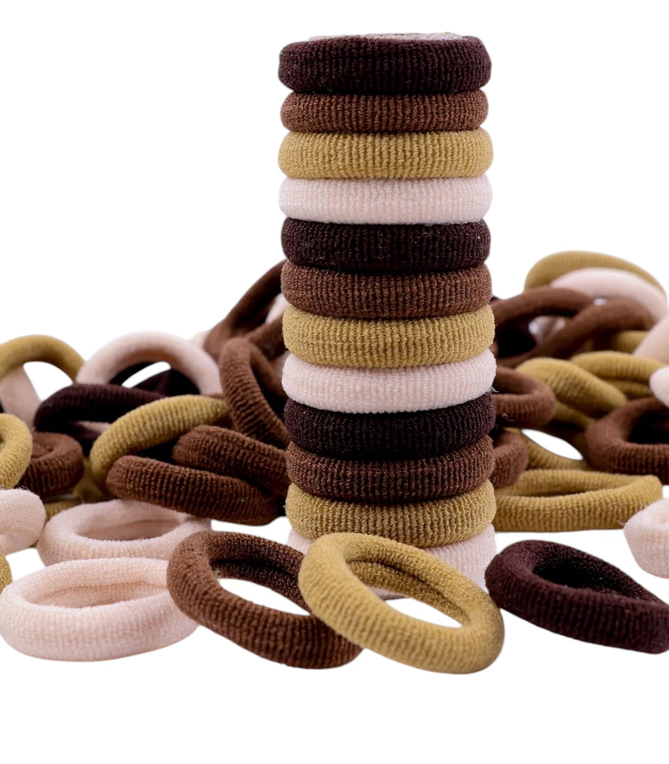 100Pcs Small stretchy Mini ponios