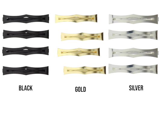 4 pcs Sward shaped barrette Hair clip
