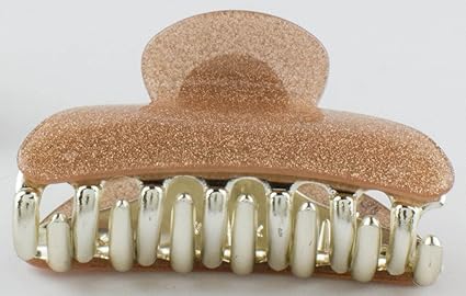 3-Pack Medium Claw Hair Clips: Strong Hold, Non-Slip, Durable Chunky Design