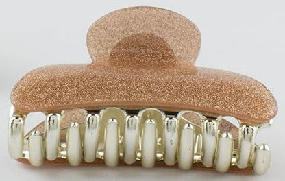 3-Pack Medium Claw Hair Clips: Strong Hold, Non-Slip, Durable Chunky Design