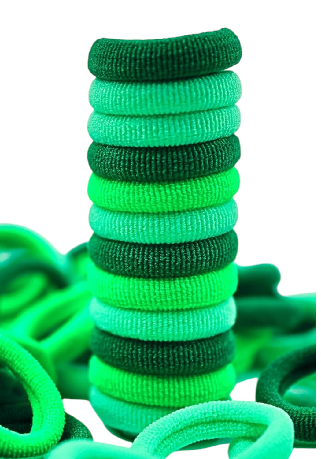 100Pcs Small stretchy Mini ponios