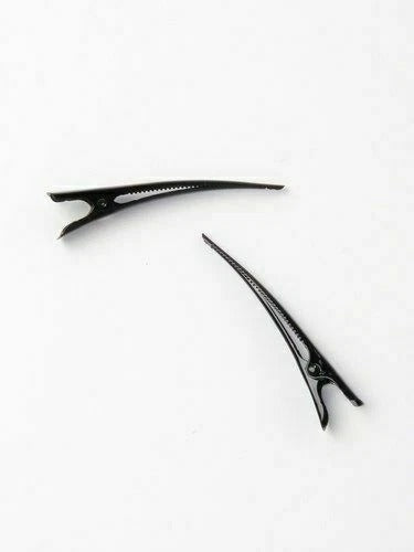 Large Metal Beak Hair Clip Concorde Pelican Clip with Crystals Glitter for Women Hair Styling