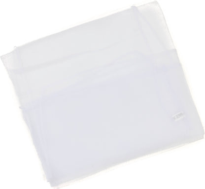 Square chiffon plain scarf