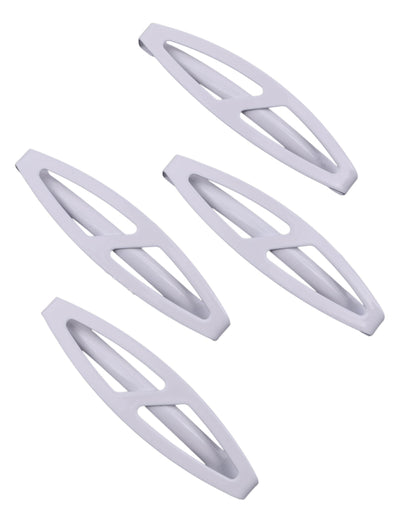 4pcs oval slash barrette Hair clip
