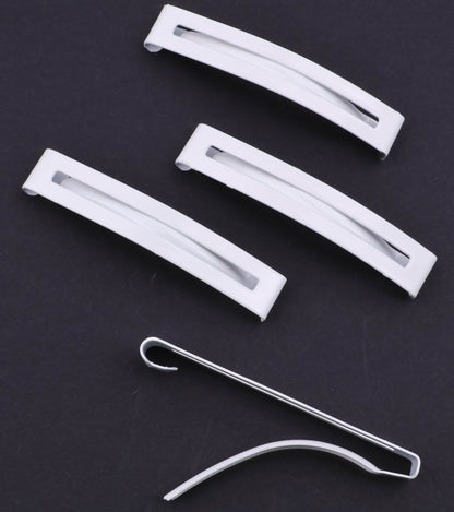 Pack of 4 slim Barrette Hair clip