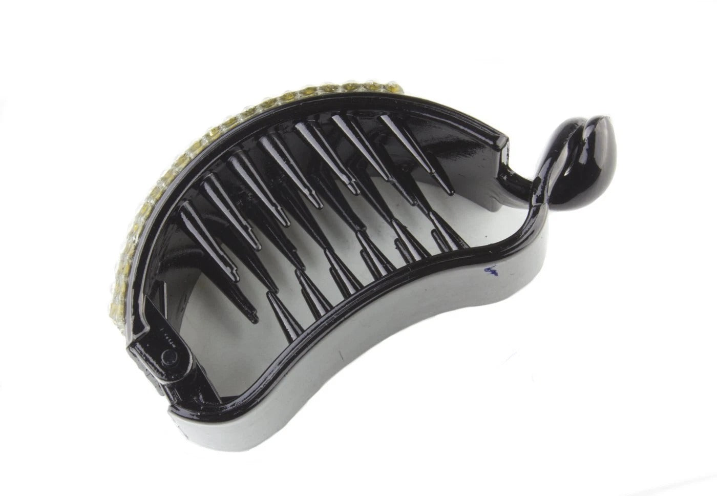 Mini Banana Hair Clip Small Ponytail Holder Ring Comb Plastic Hair Clip for Women