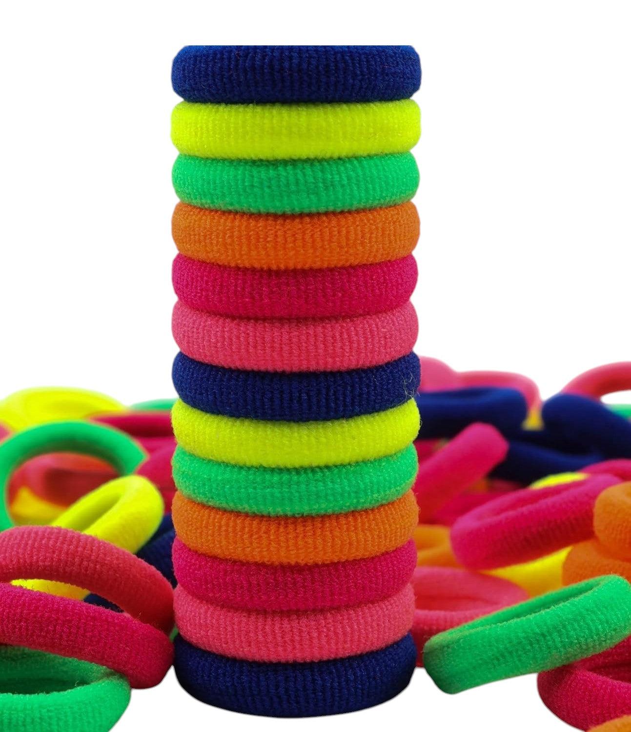 100Pcs Small stretchy Mini ponios