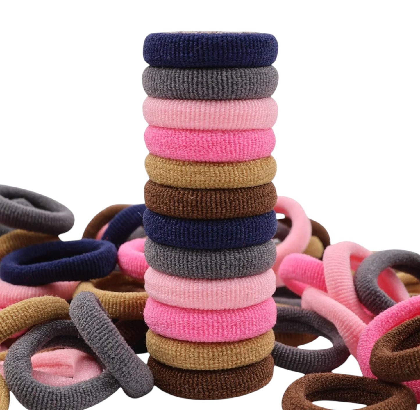 100Pcs Small stretchy Mini ponios