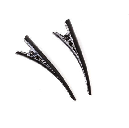 Large Metal Beak Hair Clip Concorde Pelican Clip with Crystals Glitter for Women Hair Styling