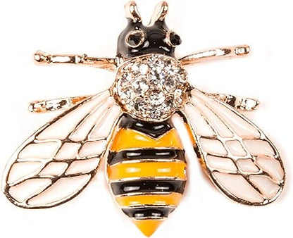 Flying Honey bee Brooch and lapel pins