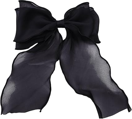 Barrette Bow Knot Organza Hair Clip
