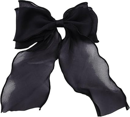 Barrette Bow Knot Organza Hair Clip
