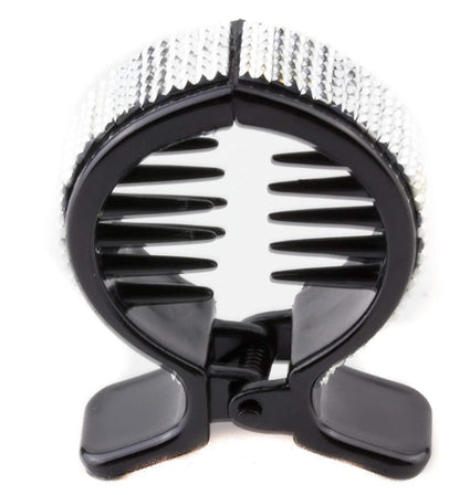 Mini Banana Hair Clip Small Ponytail Holder Ring Comb Plastic Hair Clip for Women
