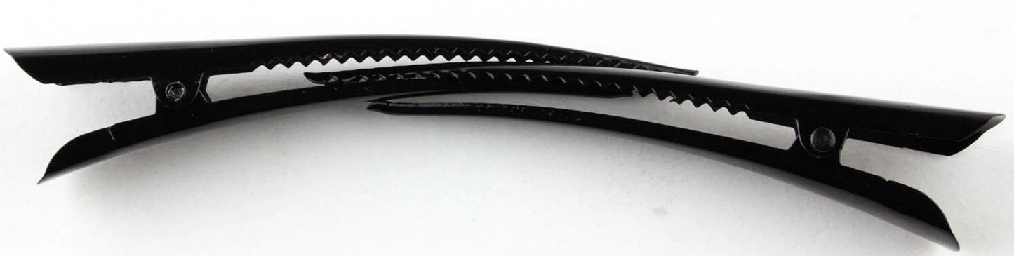 Large Metal Beak Hair Clip Concorde Pelican Clip with Crystals Glitter for Women Hair Styling
