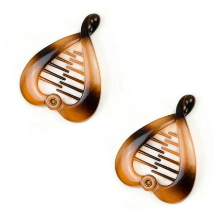 Mini Banana Hair Clip Small Ponytail Holder Ring Comb Plastic Hair Clip for Women
