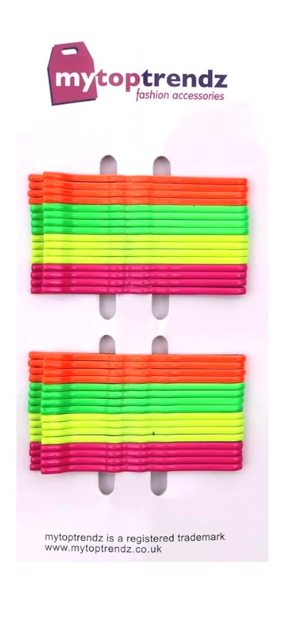 Pack of 32 Kirby bobby hair grip 5CM