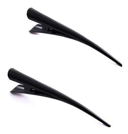 Large Metal Beak Hair Clip Concorde Pelican Clip with Crystals Glitter for Women Hair Styling