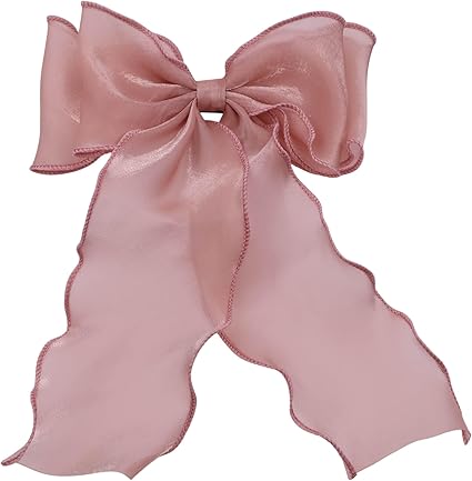 Barrette Bow Knot Organza Hair Clip