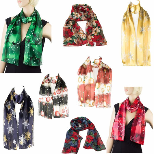 CHRISTMAS FESTIVE & NOVELTY SCARF