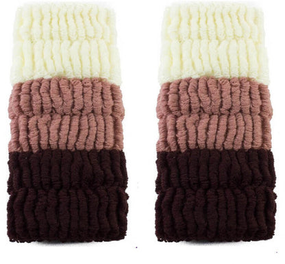Large Thick Terry Hair Bobbles – Soft Towelling Ponytail Scrunchies & Stretchy Hair Ties for Women & Girls