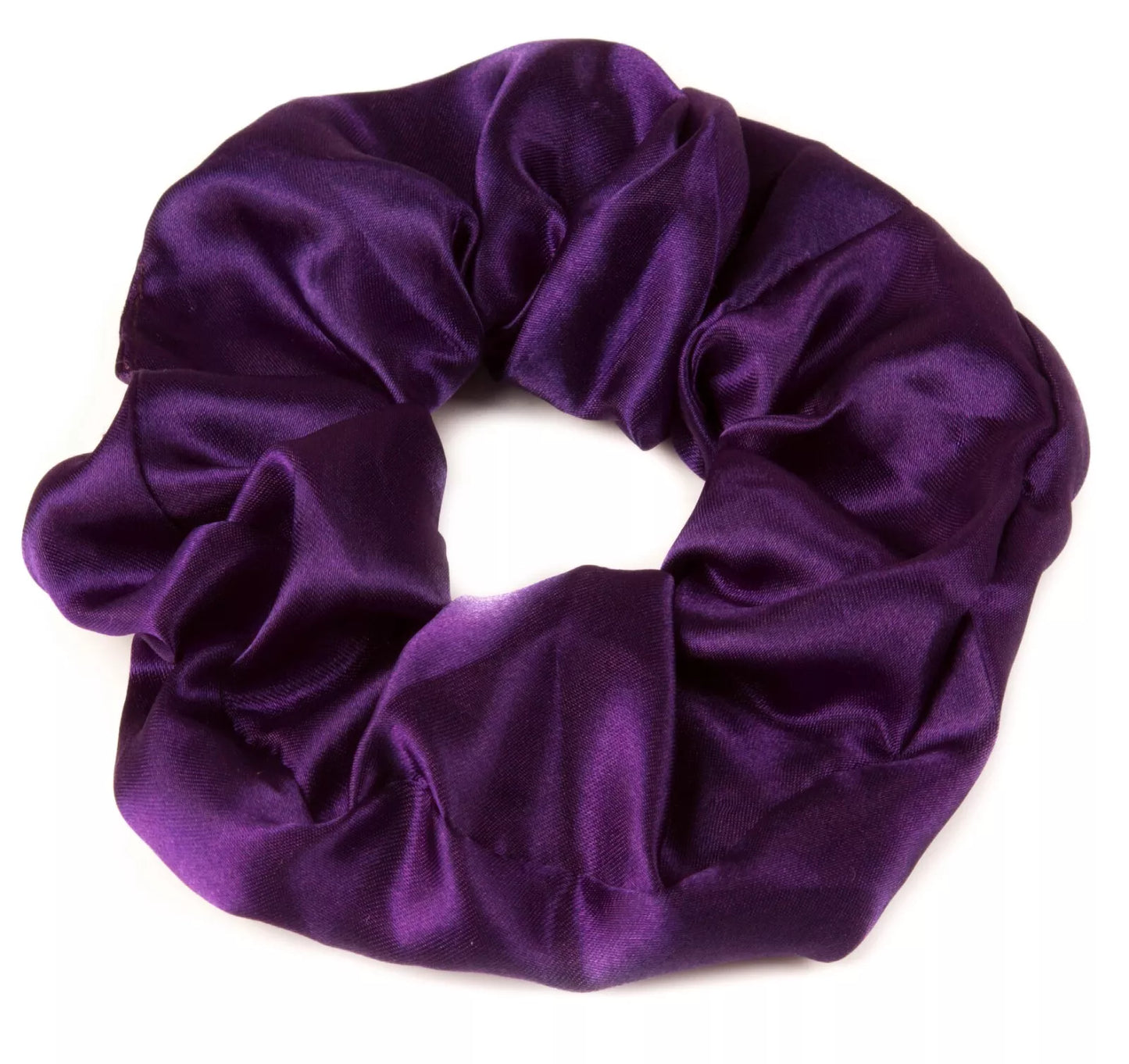 Large Luxurious Smooth Soft Silky Satin Plain Scrunchie