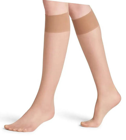 4 pairs- Women's knee highs 15 denier sheer socks