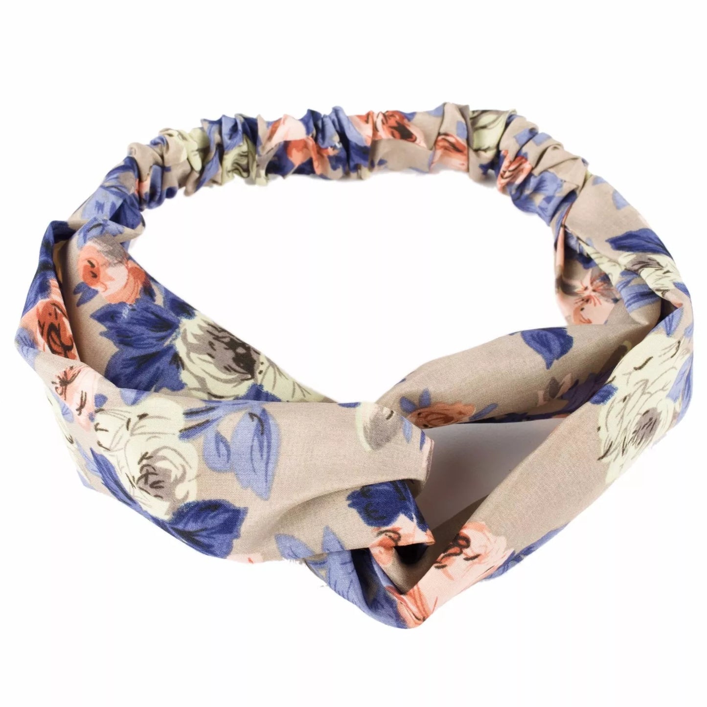 Floral Rose print knotted headband
