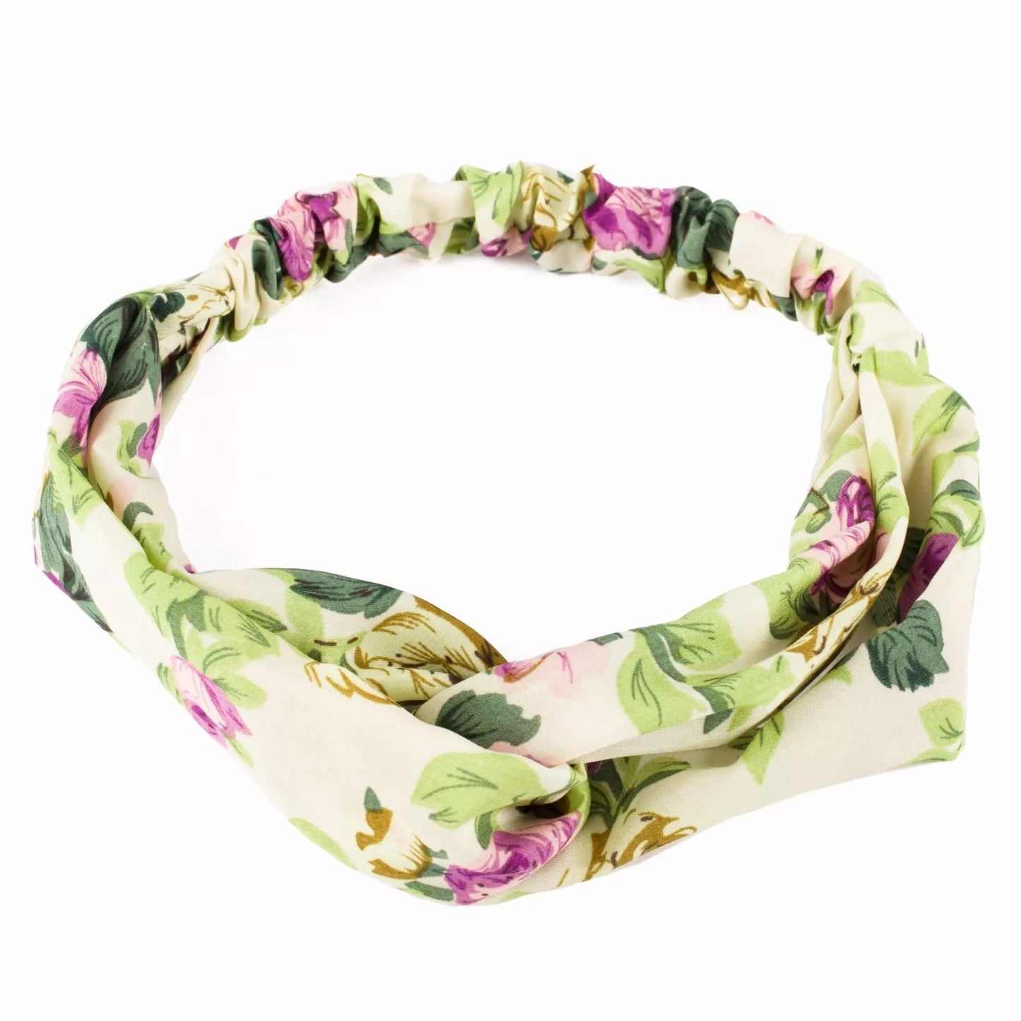 Floral Rose print knotted headband
