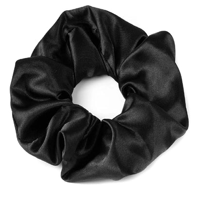 Large Luxurious Smooth Soft Silky Satin Plain Scrunchie