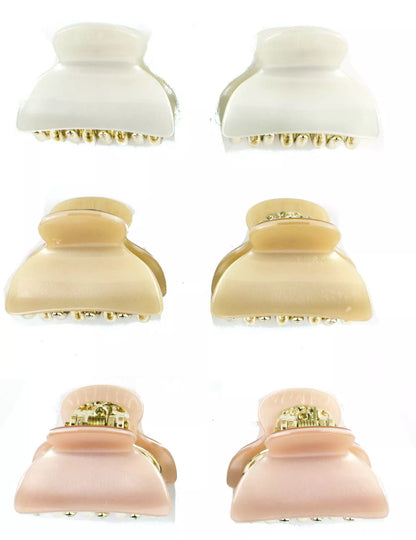 Hair Clip Clamp Strong Non Slip Plastic Grip