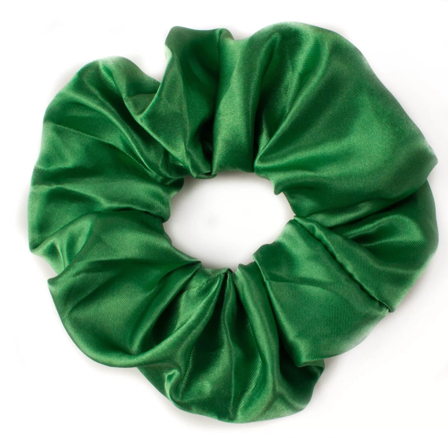 Large Luxurious Smooth Soft Silky Satin Plain Scrunchie