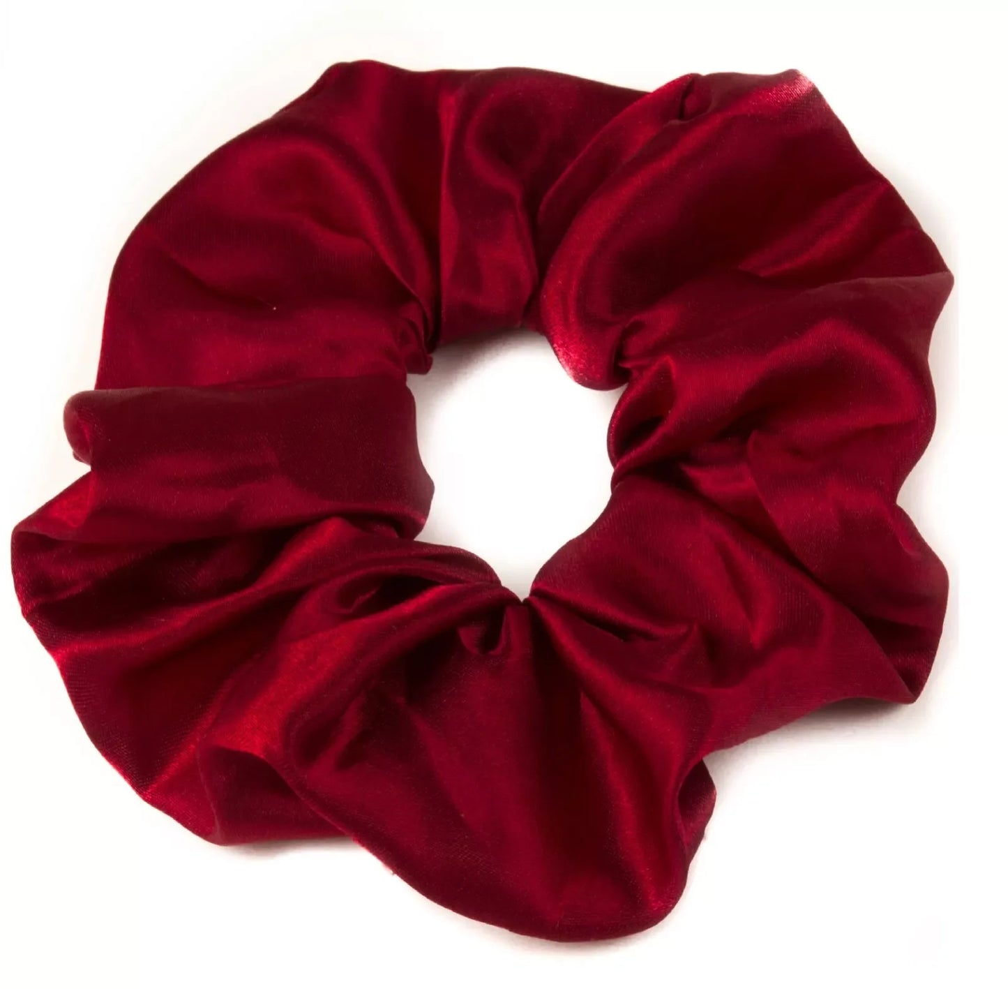Large Luxurious Smooth Soft Silky Satin Plain Scrunchie