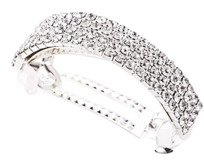 Diamante Semi circle ponytail holder