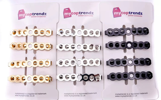 4 Pcs Small Circles Barrette Hair clip