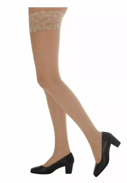 Lace Top Sheer Holdups Stocking for women