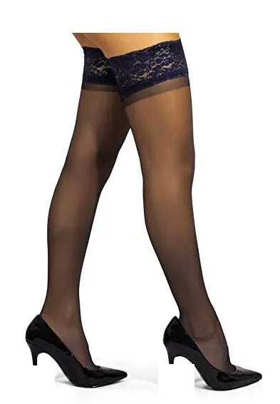 Lace Top Sheer Holdups Stocking for women
