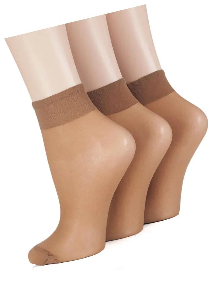 Soft Silky Smooth Sheer Anklet Socks