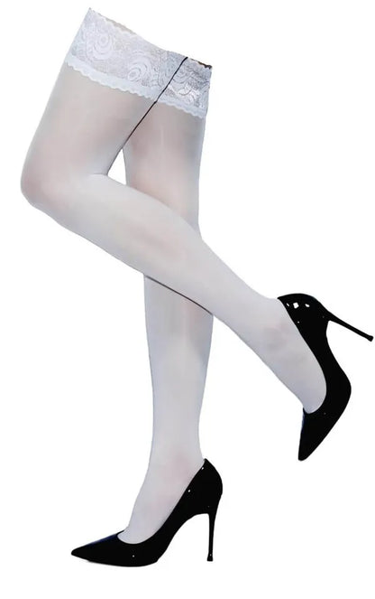 Lace Top Sheer Holdups Stocking for women