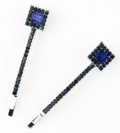Slides with a dazzling diamante, hairpin clips, grips, and a crystal