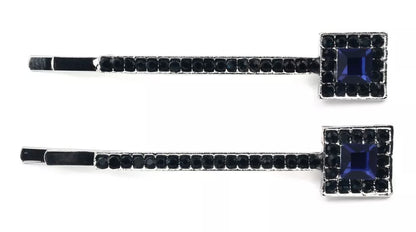 Slides with a dazzling diamante, hairpin clips, grips, and a crystal