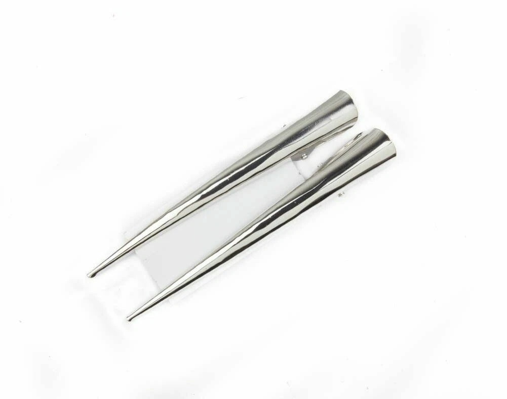 Large Metal Beak Hair Clip Concorde Pelican Clip with Crystals Glitter for Women Hair Styling