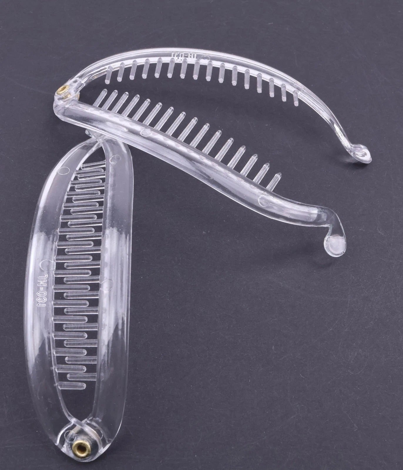 Banana Hair Clip, Long Non Slip Ponytail Holder Plastic French Style Hair Comb (Size: 11 CM / 15CM)