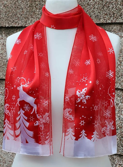 Christmas Scarf for Women's