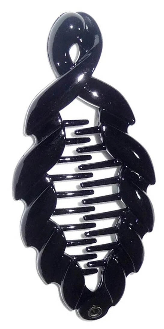 Mini Banana Hair Clip Small Ponytail Holder Ring Comb Plastic Hair Clip for Women